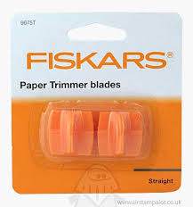Fiskars - Paper Trimmer Blades Straight