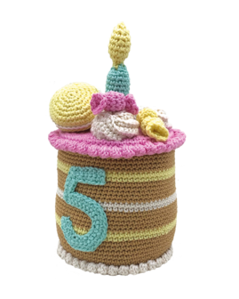 Hardicraft Crochet Kit: Birthday Cake
