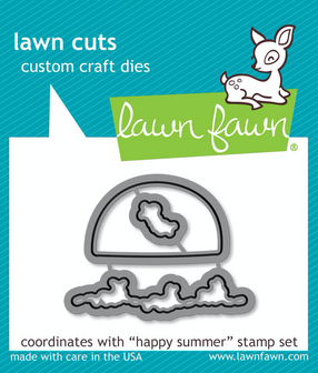 Lawn Fawn - Custom Craft Dies: Happy Summer