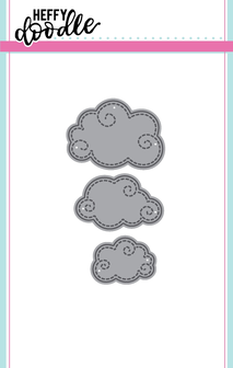 Heffy Doodle - Swirly Clouds Dies