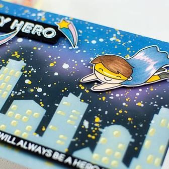 Heffy Doodle - Clear Stamps: Superdudes