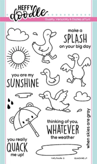 Heffy Doodle - Clear Stamps: Quack Me Up