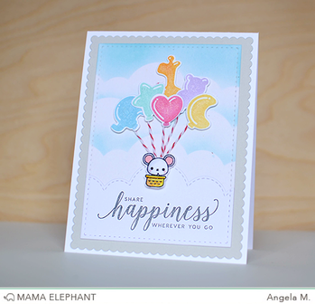 Mama Elephant - Clear Stamps: Balloon Et Cetera