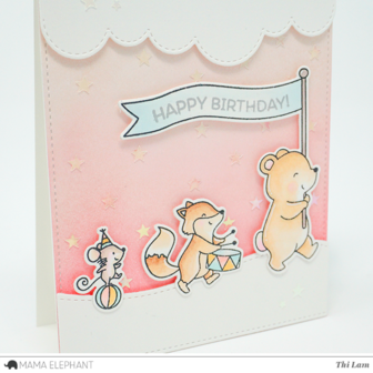 Mama Elephant - Clear Stamps: Animal Parade