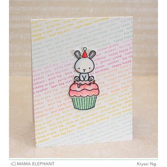 Mama Elephant - Clear Stamps: Carnival Cupcakes