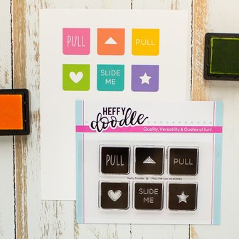 Heffy Doodle - Pull Tab Add-On Stamps