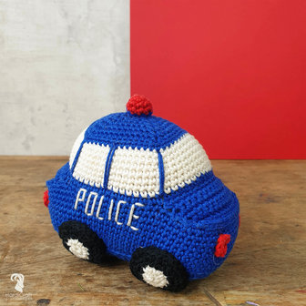 H&auml;kelpaket Polizeiwagen