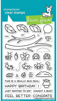 Lawn Fawn - Clear Stamps: A Bug Deal