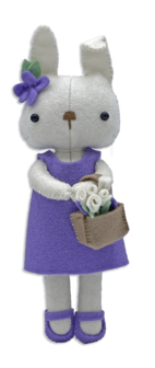 Hardicraft Wollfilz-Paket: Kaninchen Sophie