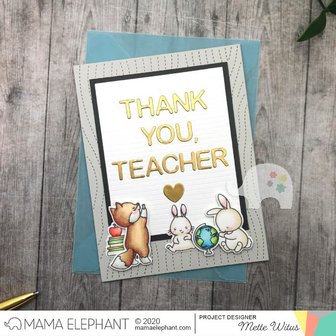 Mama Elephant - Creative Cuts: Letter Board
