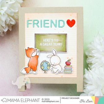 Mama Elephant - Creative Cuts: Letter Board