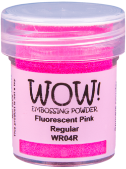 Wow! Embossing Powder: Fluorescent Pink