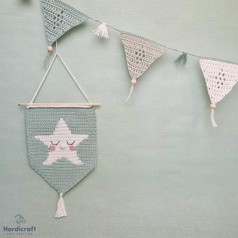 Hardicraft Crochet Kit: Wall Hanger Star