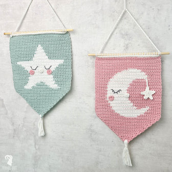 Hardicraft Crochet Kit: Wall hanger Moon