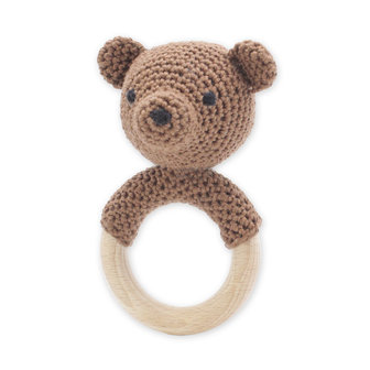 Crochet Kit Rattle Bear