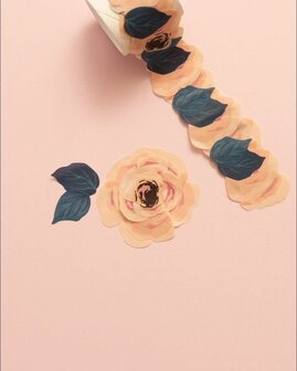 Crate Paper - Maggie Holmes - Flower Petal Washi tape: Marigold
