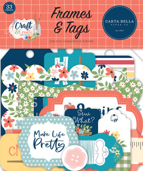 Carta Bella - Frames &amp; Tags: Craft &amp; Create