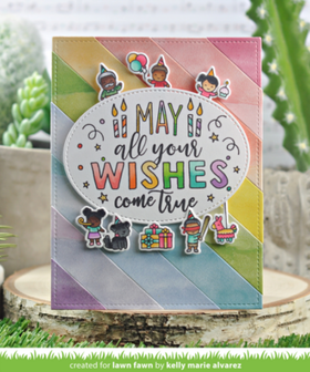 Lawn Fawn - Clear Stamps: Giant Birthday Messages
