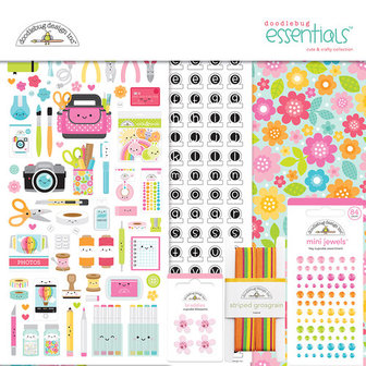Doodlebug - Essentials Kit: Cute &amp; Crafty