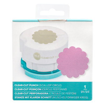 We R Memory Keepers - Clear Cut Punch: Scallop Circle 2&quot;