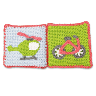 Hardicraft Crochet Kit: Soft Book &quot;Vehicles&quot;