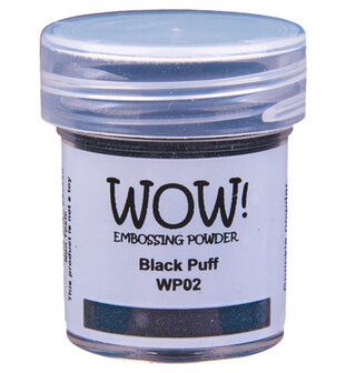 WOW! - Embossing Powder: Black Puff