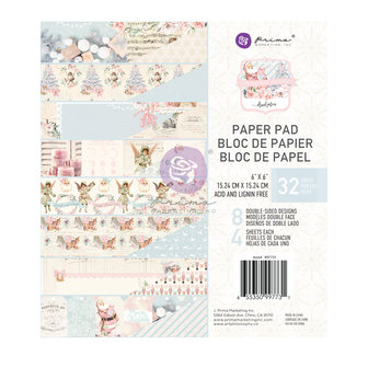 Prima Marketing - 6&quot;x6&quot; Paper Pad: Christmas Sparkle