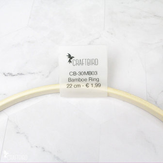 Craftbird - Bamboe Ring 