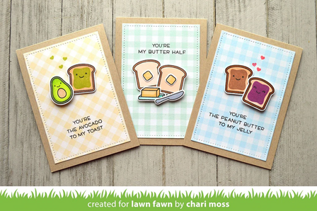Lawn Fawn - Clear Stamps: Let&#039;s Toast