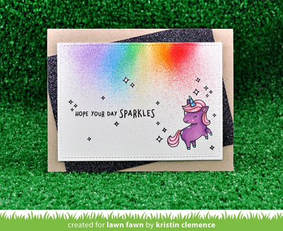 Lawn Fawn - Clear Stamps: A Little Sparkle