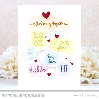 My Favorite Things - Clear Stamps: All Kinds of Love