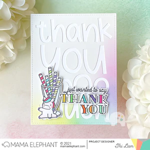 Mama Elephant - Creative Cuts: Big Thank You So Much