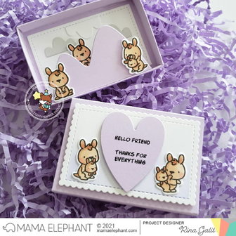 Mama Elephant - Clear Stamps: Little Kangaroo Agenda