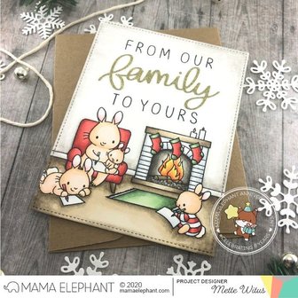 Mama Elephant - Clear Stamps: Sincerely Yours