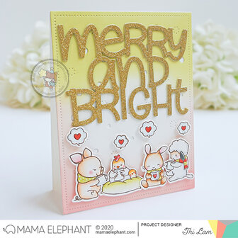 Mama Elephant - Clear Stamps: Sincerely Yours
