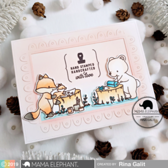 Mama Elephant - Clear Stamps: Crafted With Love