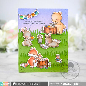 Mama Elephant - Clear Stamps: Crafted With Love