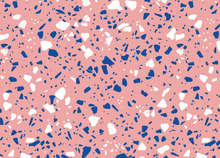 The Completist - PINK TERRAZZO GIFT WRAP