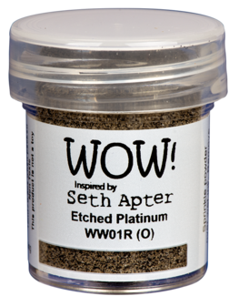 Wow! - Embossing Powder: Etched Platinum