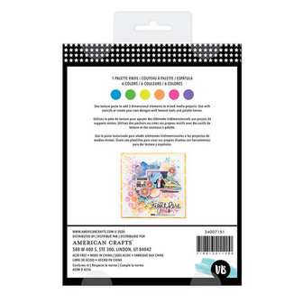 American Crafts - Vicky Boutin - Texture Paste Set