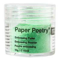 Paper Poetry - Embossingpuder: neongr&uuml;n