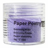 Paper Poetry - Embossingpuder: violett Perlmutter