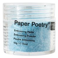 Paper Poetry - Embossing Powder: turquoise pearly