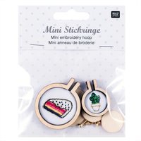 Rico Design - Embroidery Hoops mini round