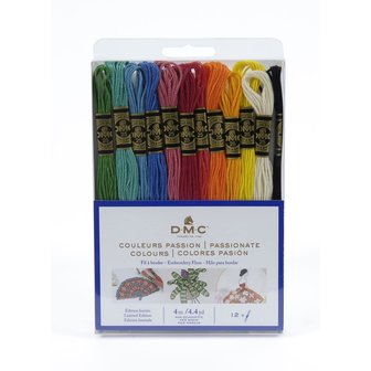 DMC moulin&eacute; - embroidery floss assortiment Passionate