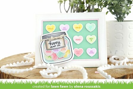 Lawn Fawn - Clear Stamps: How You Bean?