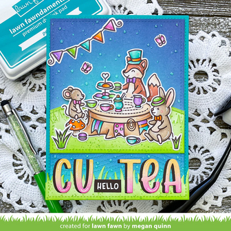 Lawn Fawn - Clear Stamps: Tea-rrific Day