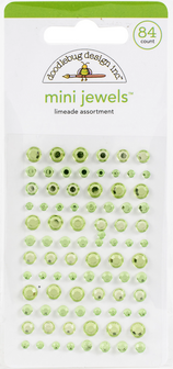 Doodlebug - Mini Jewels: Limeade assortment