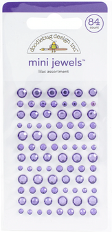 Doodlebug - Mini Jewels: Lilac assortment