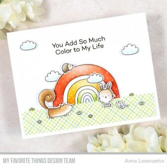 My Favorite Things - Clear Stamps: Rainbow Critters